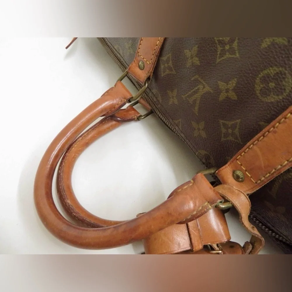 Louis Vuitton Monogram Duffle Boston Bag Keepall 55